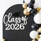 Graduation Party Decoration 2026 – Felt “Class of 2026” Backdrop Sign with Congrats Grad Decal | Balloon Arch Photo Booth Decor (White)